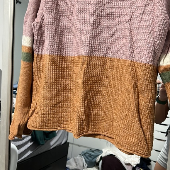NWT Madewell Colorblock pullover sweater size xs - Picture 6 of 6